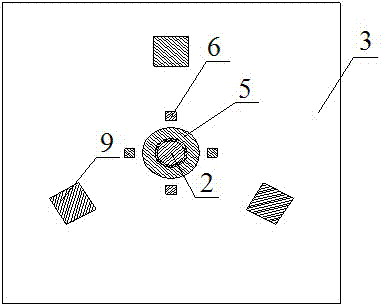 A method and device for applying pre-tightening force on anchor rods