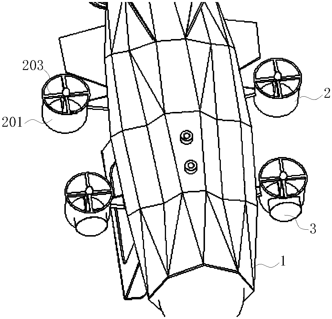 Multifunctional robot used for underwater detection