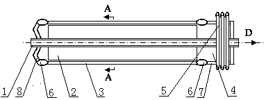 Vacuum light-condensing through high-temperature heat collecting pipe