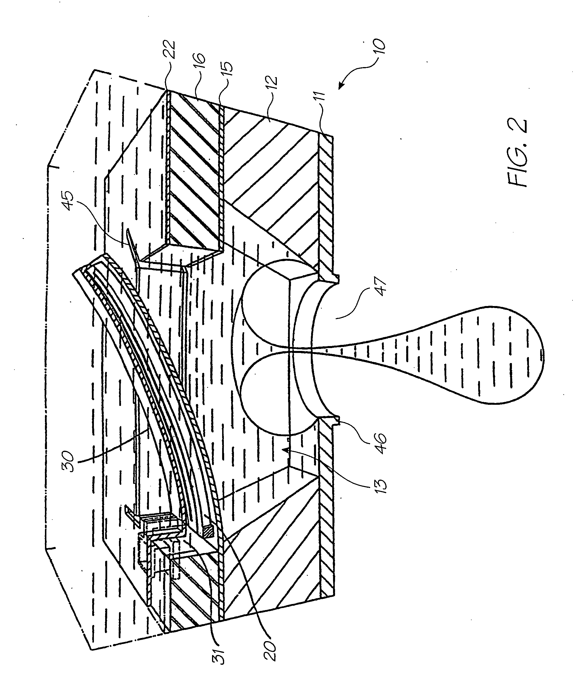 Printhead integrated circuit with ink supply from back face