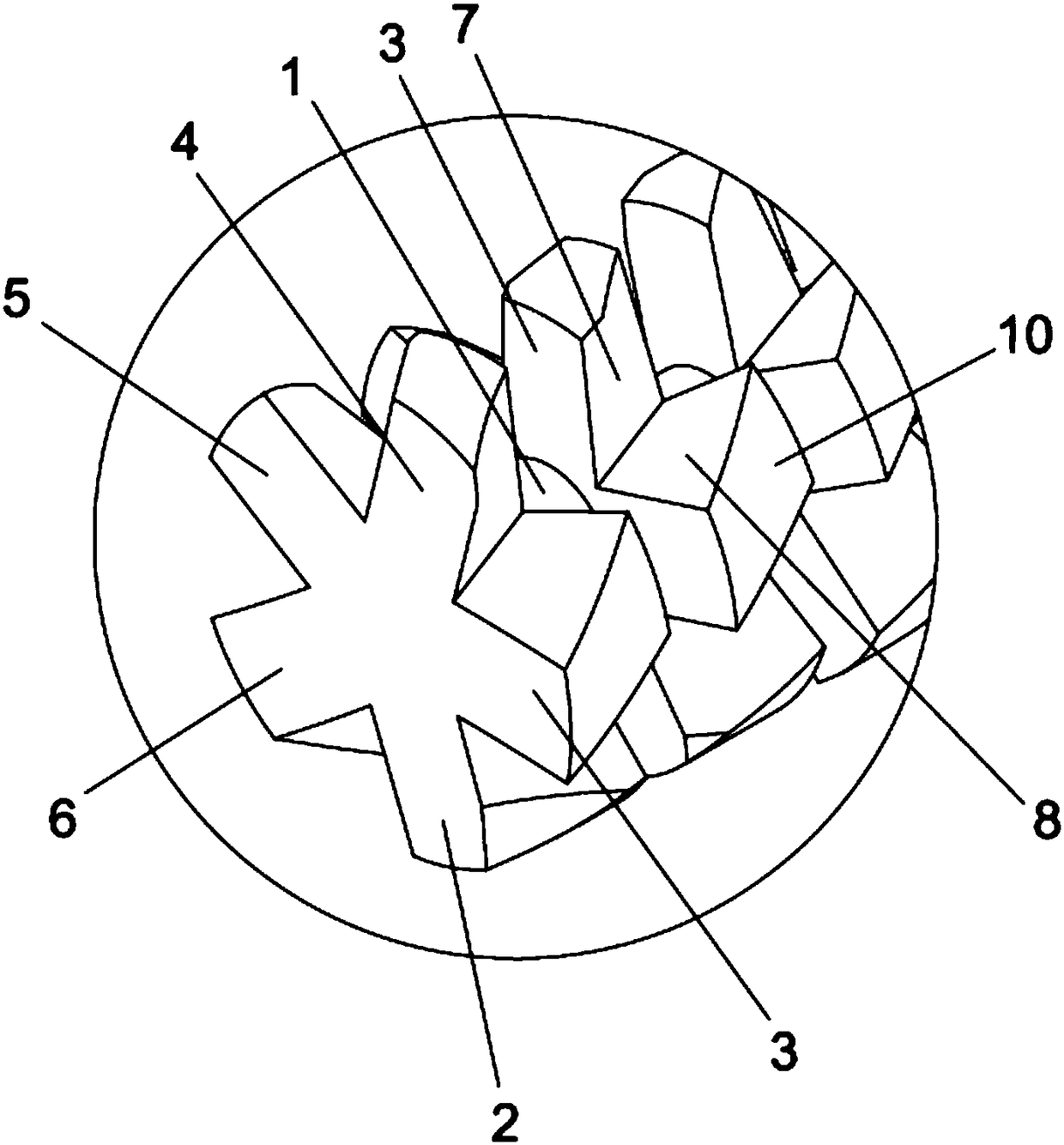 Nanoscale bubble generating device