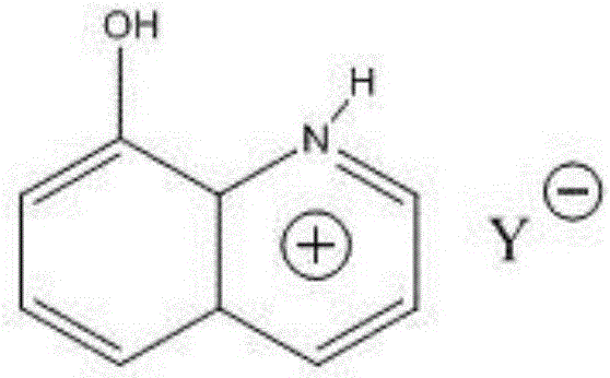 Preparation of 8-hydroxyquinoline thermosensitive ionic liquid and method for catalyzing long-chain fatty acid ethyl esterification