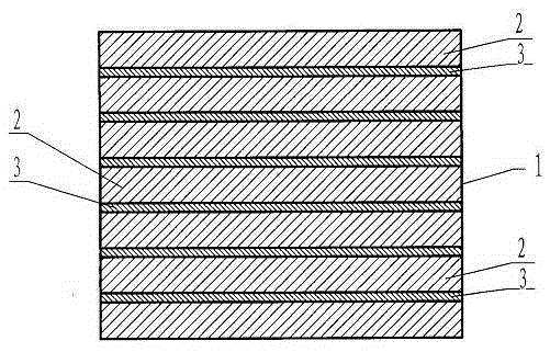 Wide-temperature range high-damping rubber bearer and preparation technology thereof