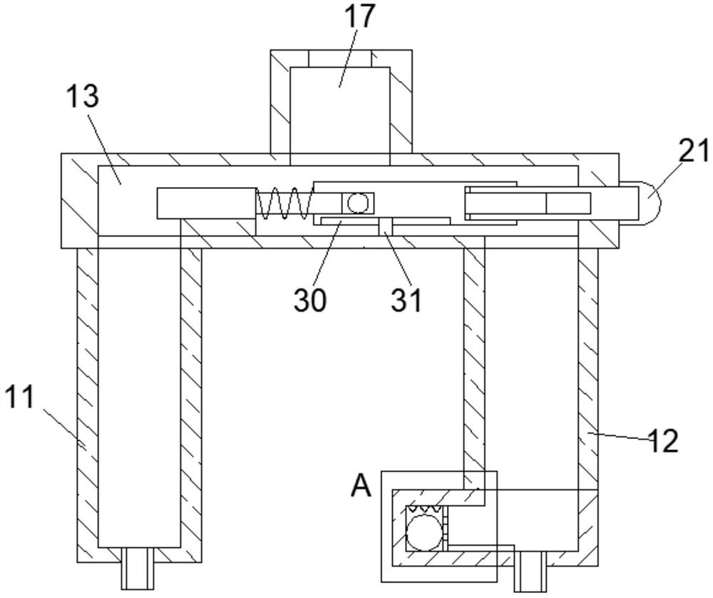 Floor heating constant-temperature water mixing valve