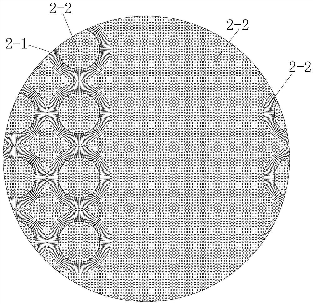 Mixed wettability micro-nano composite enhanced heat transfer structure and preparation method of the structure