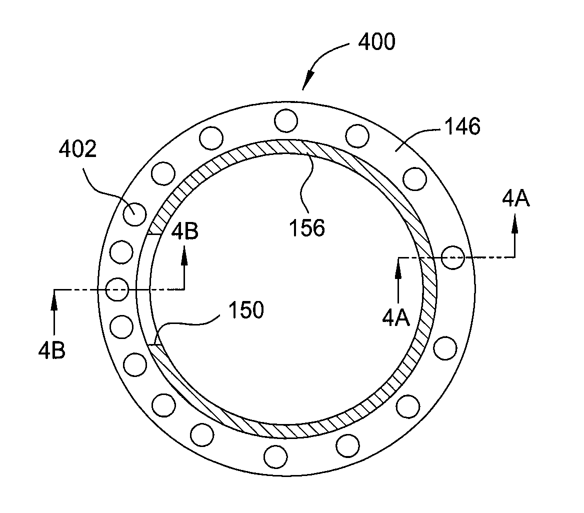 Temperature controlled chamber liner