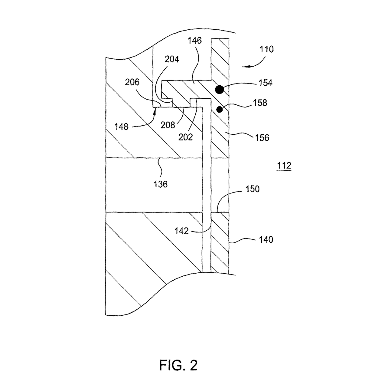 Temperature controlled chamber liner