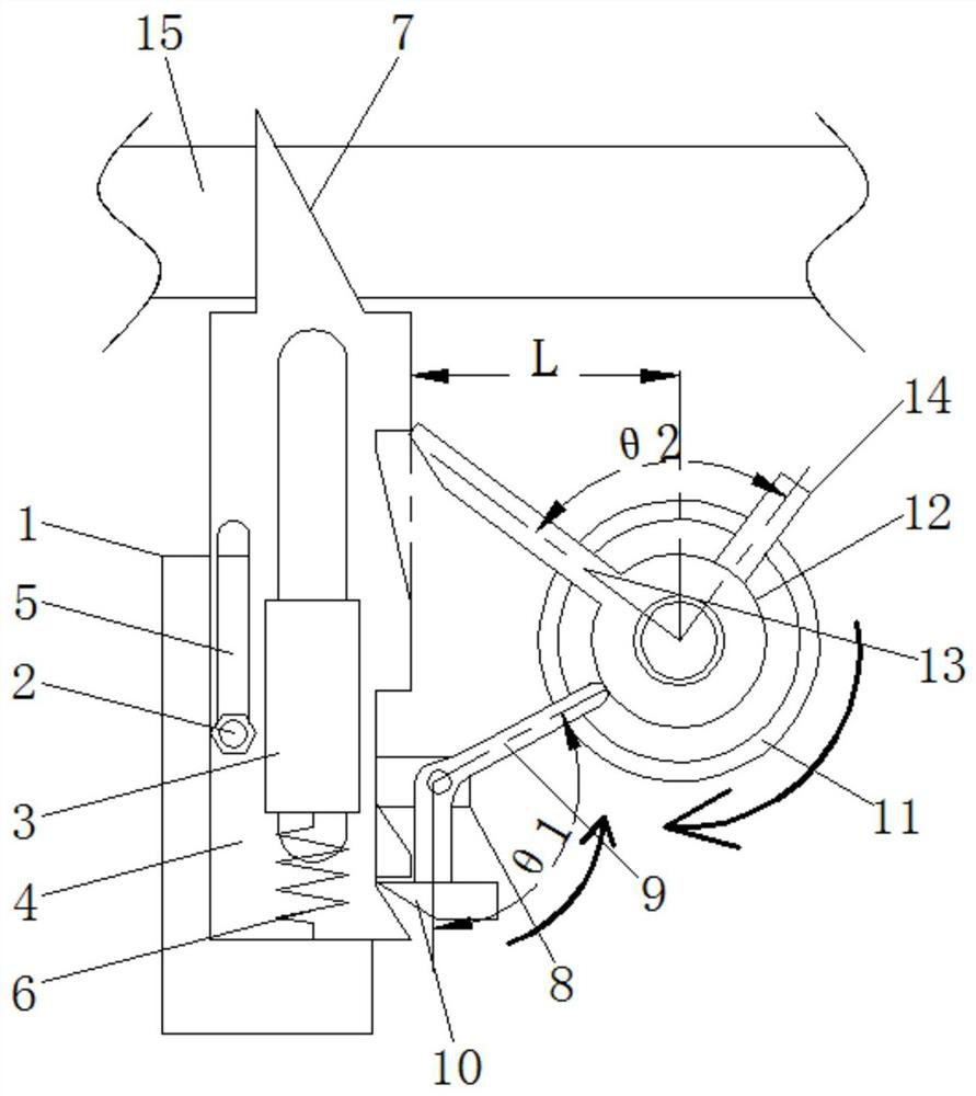 Intermittent transportation mechanism for freight logistics transportation and carrying