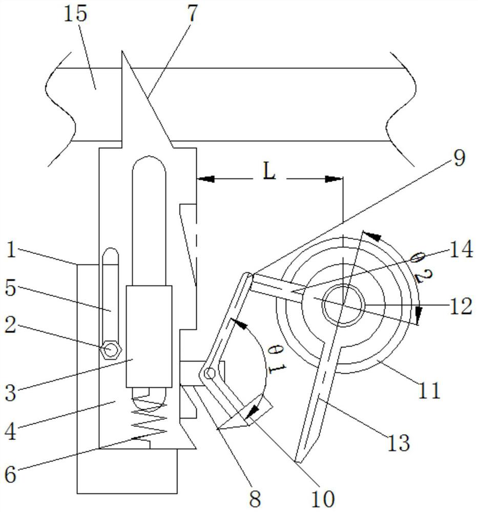 Intermittent transportation mechanism for freight logistics transportation and carrying