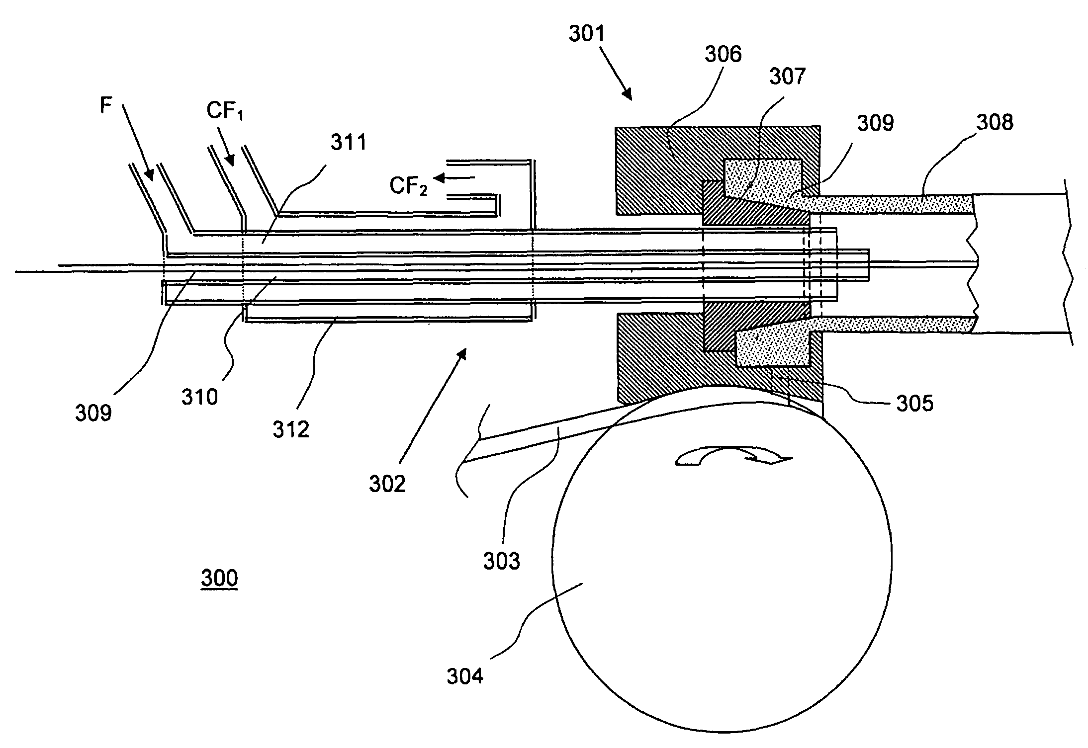 Method and apparatus for manufacturing an optical cable and cable so manufactured