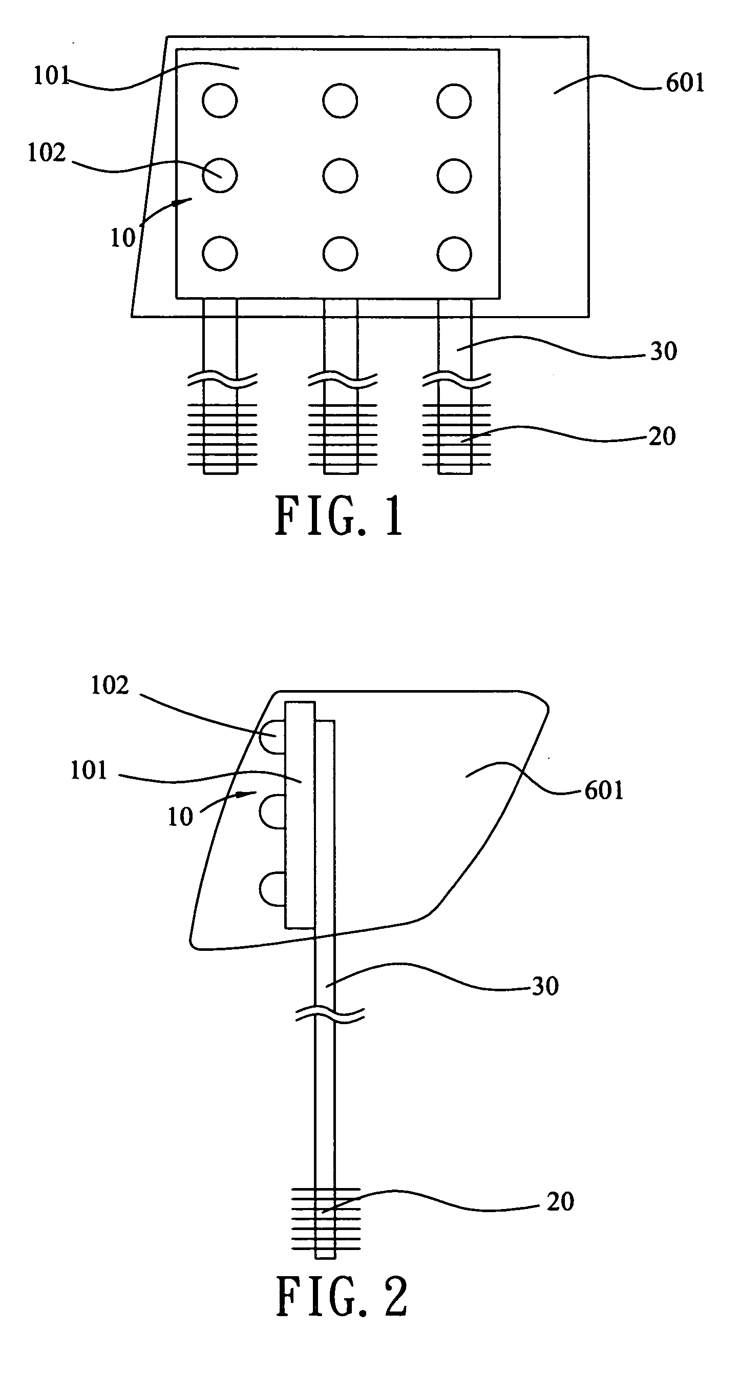 Thermal module system for LED headlamp module