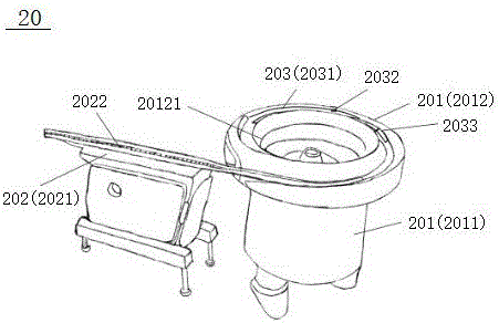 Machining device for precise automobile tail gas exhaust pipe