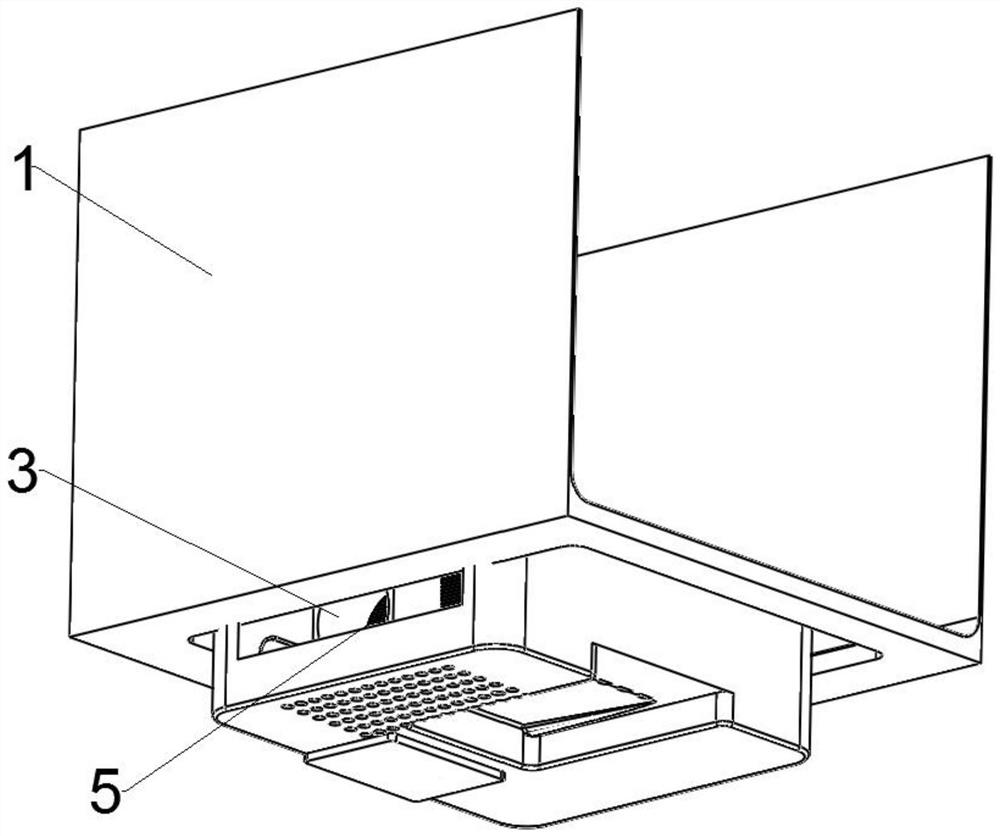 Intelligent clothes storage equipment and refrigerating and dehumidifying system thereof