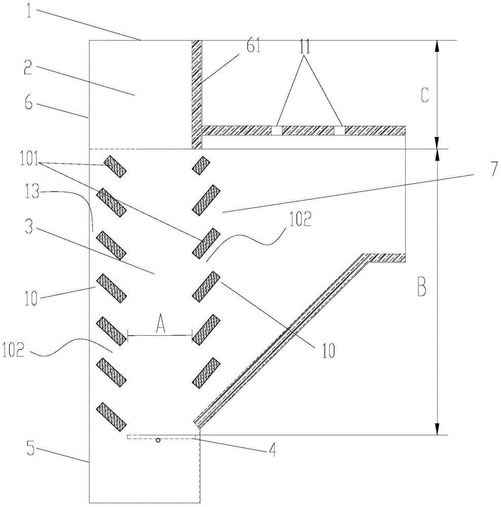 A solid fuel clean combustion device and combustion method