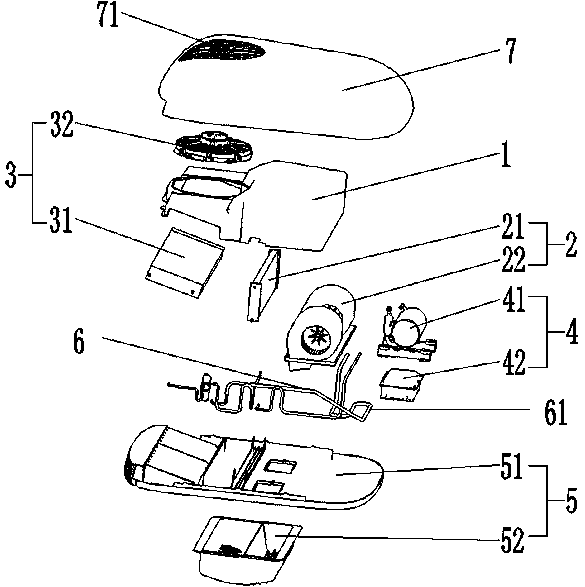 Variable-frequency parking air conditioner