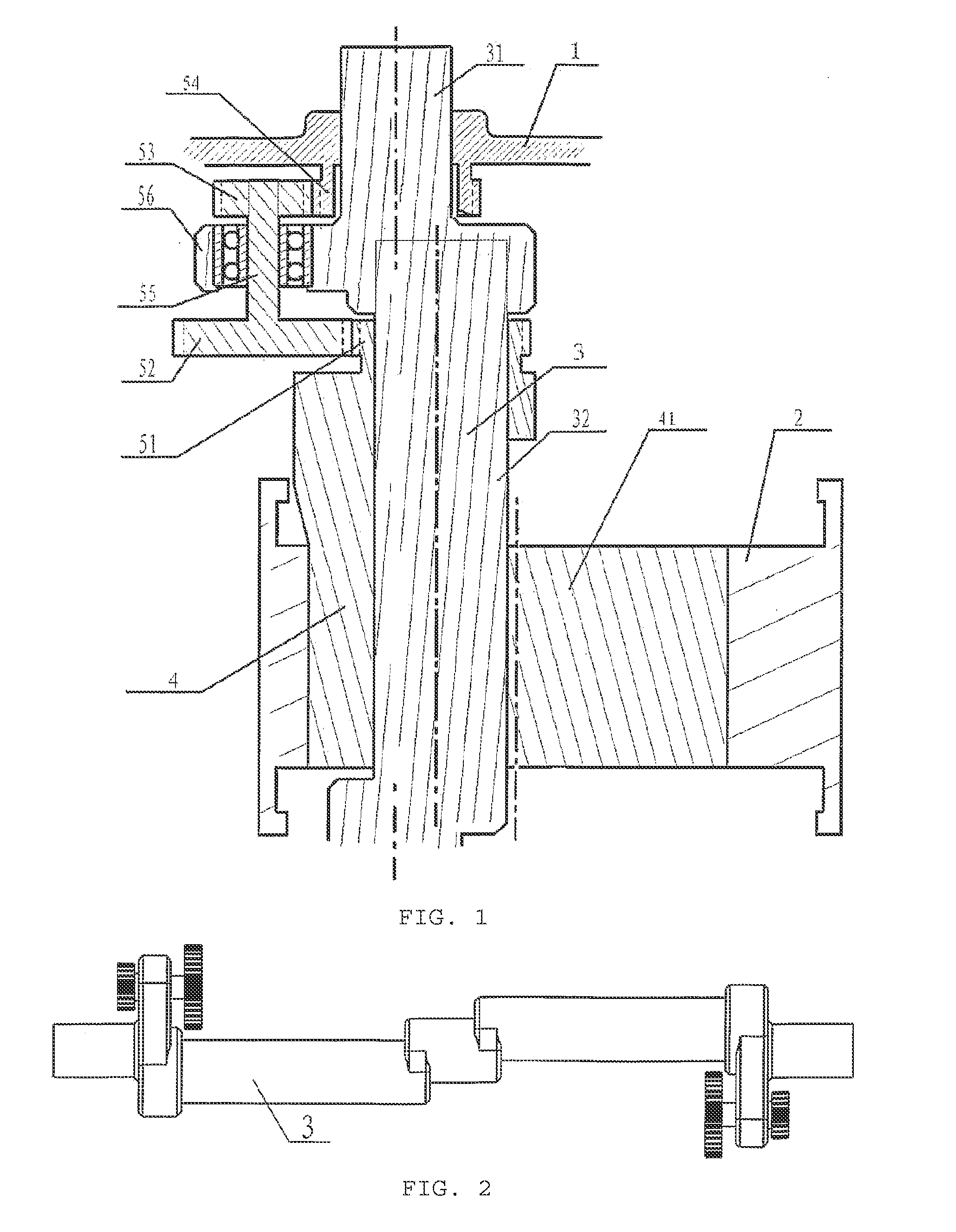 Olive-shaped rotary engine