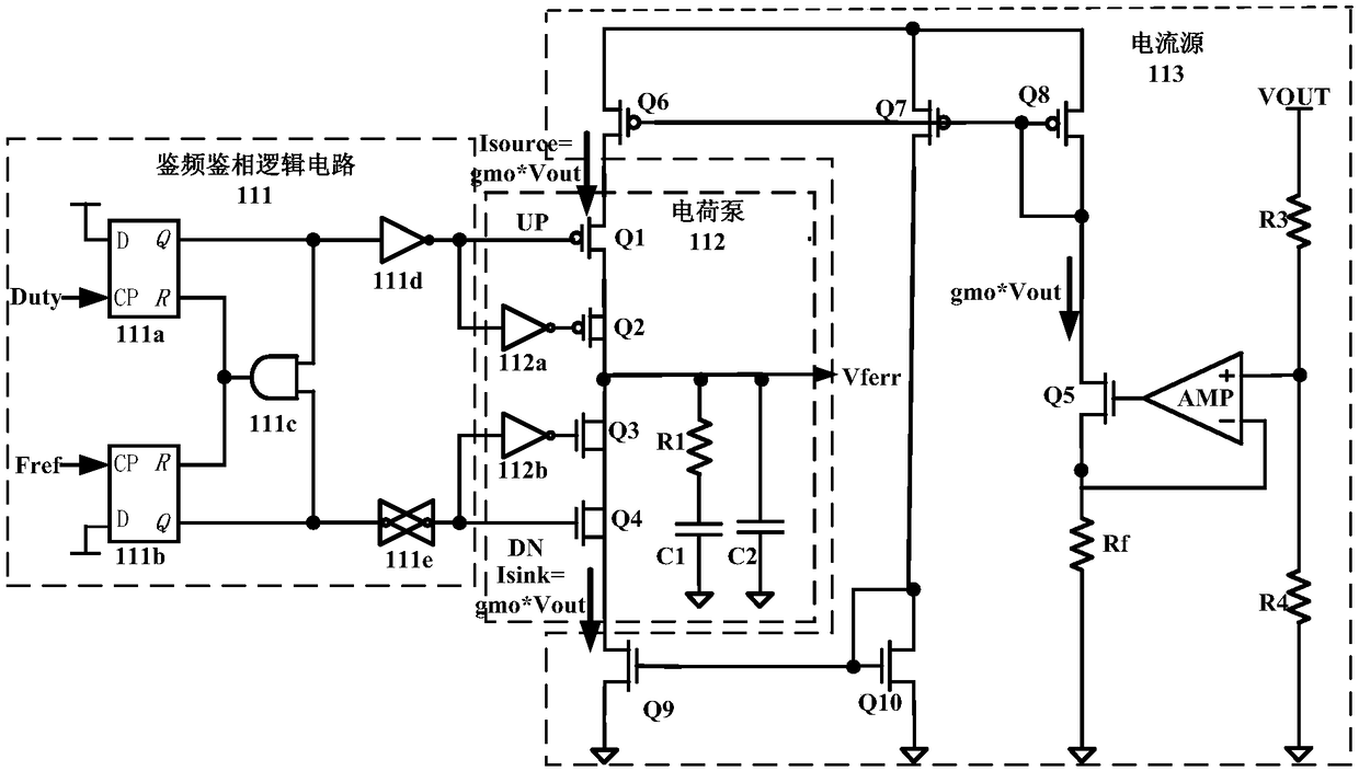 BUCK Converter and frequency locking control circuit thereof