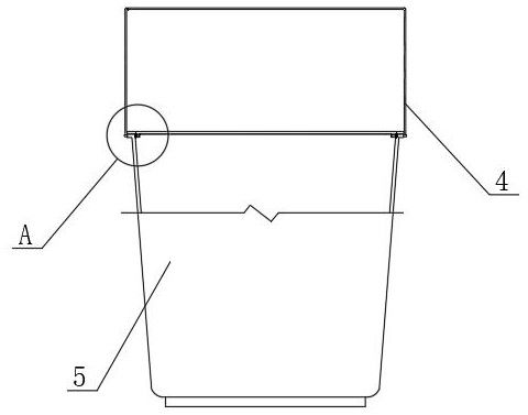 Odor-proof excrement and urine treatment device for old people