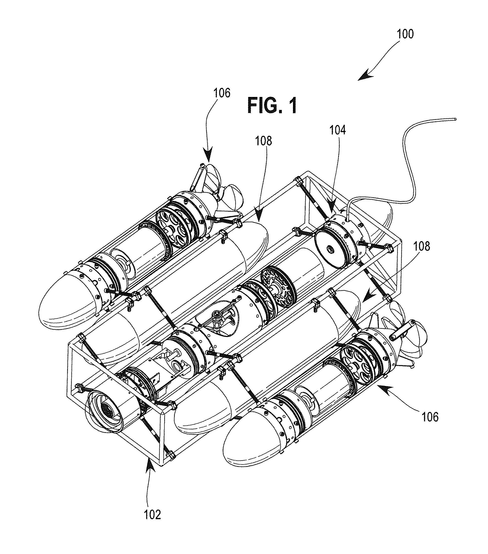 Modular rapid development system for building underwater robots and robotic vehicles