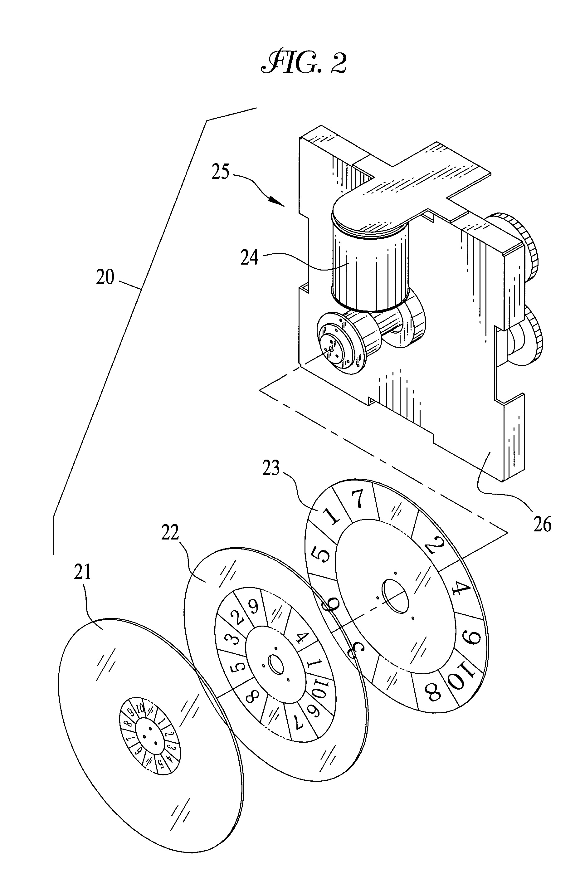 Symbol display device for game machine