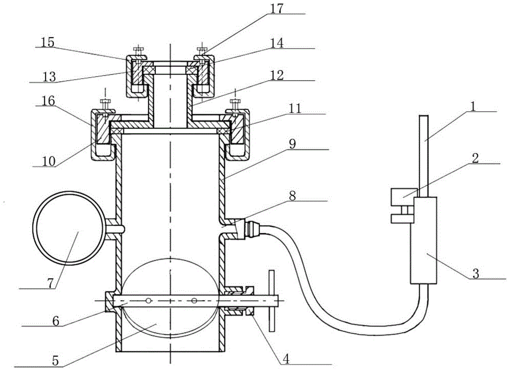 Nozzle variable diameter plug-in sampler