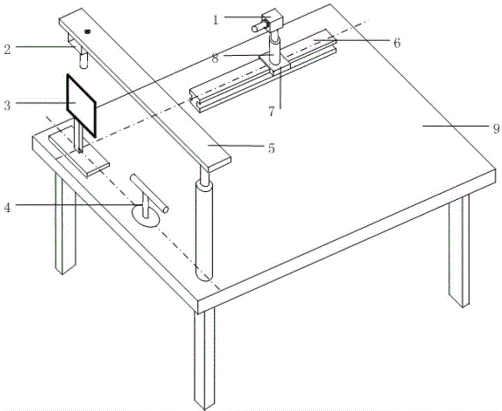 Helical weld pipe line outer diameter measuring device and method based on view detection