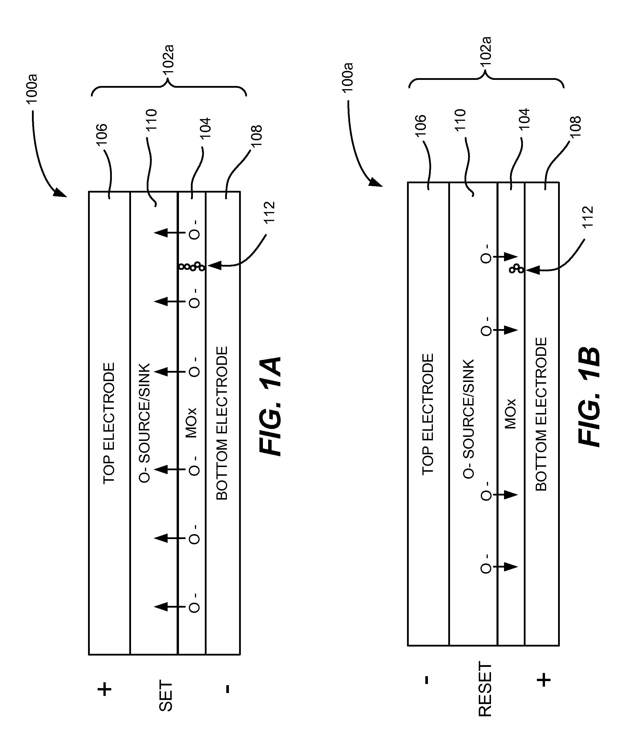 Multi-level memory arrays with memory cells that employ bipolar storage elements and methods of forming the same