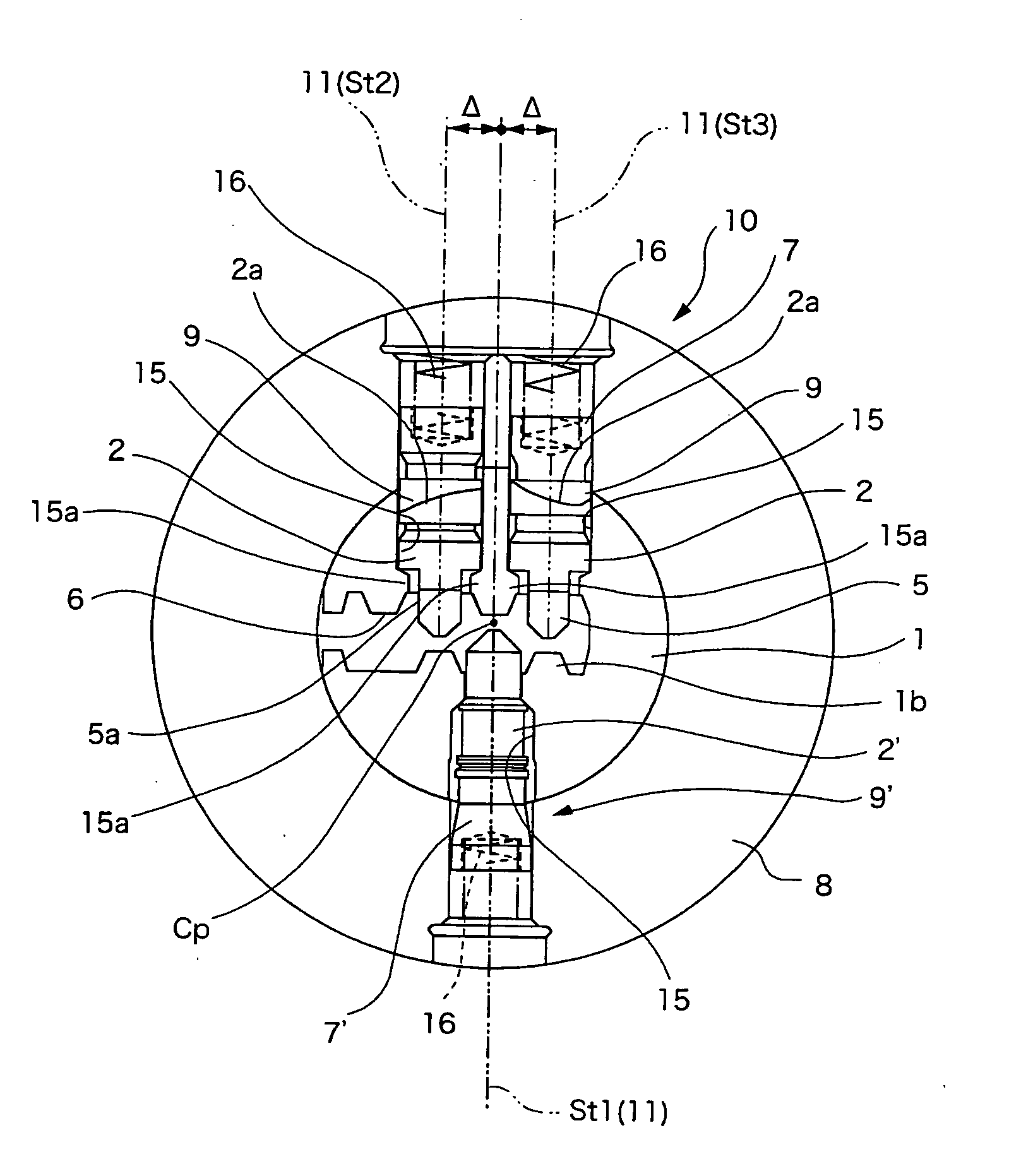 Cylinder lock device