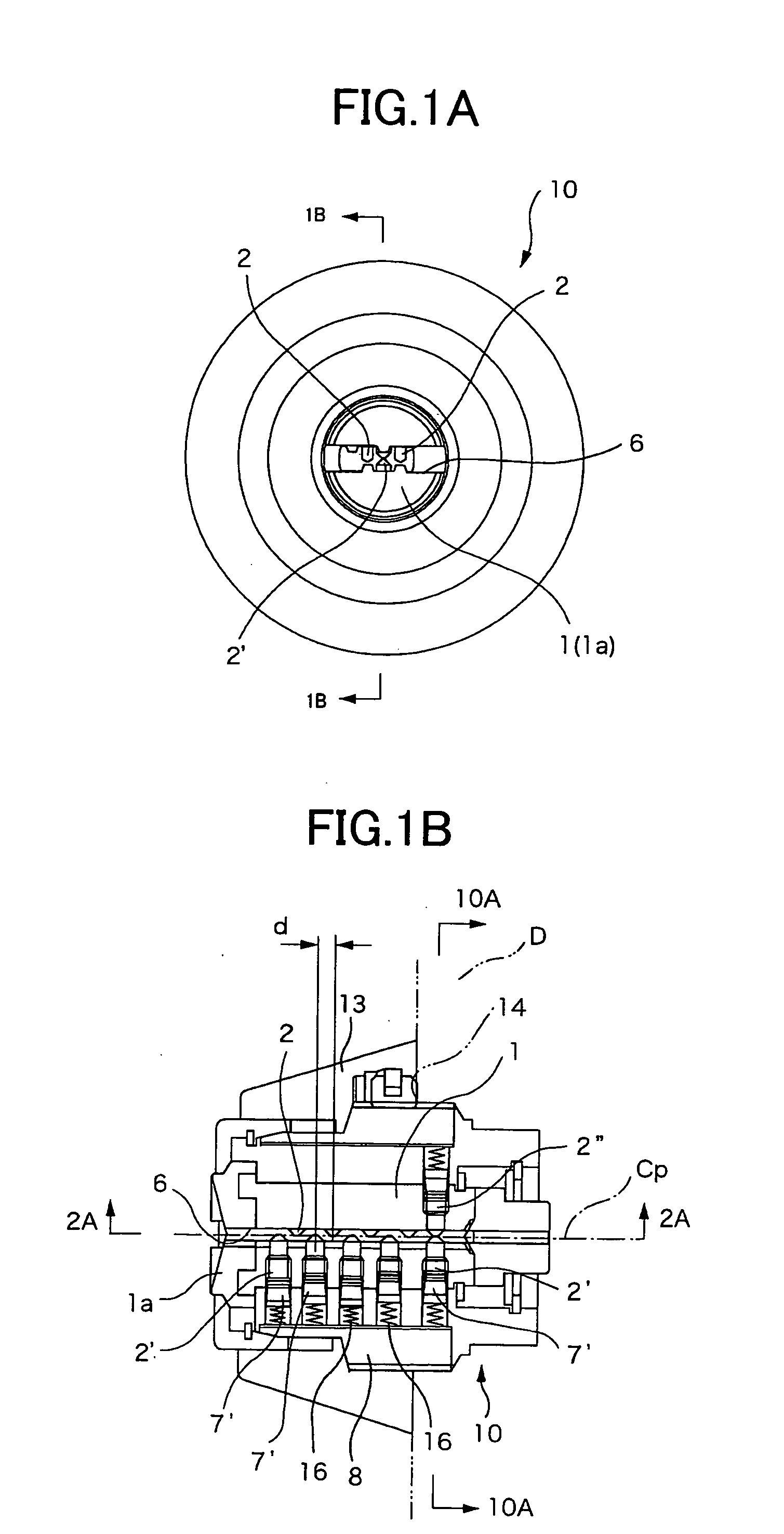 Cylinder lock device