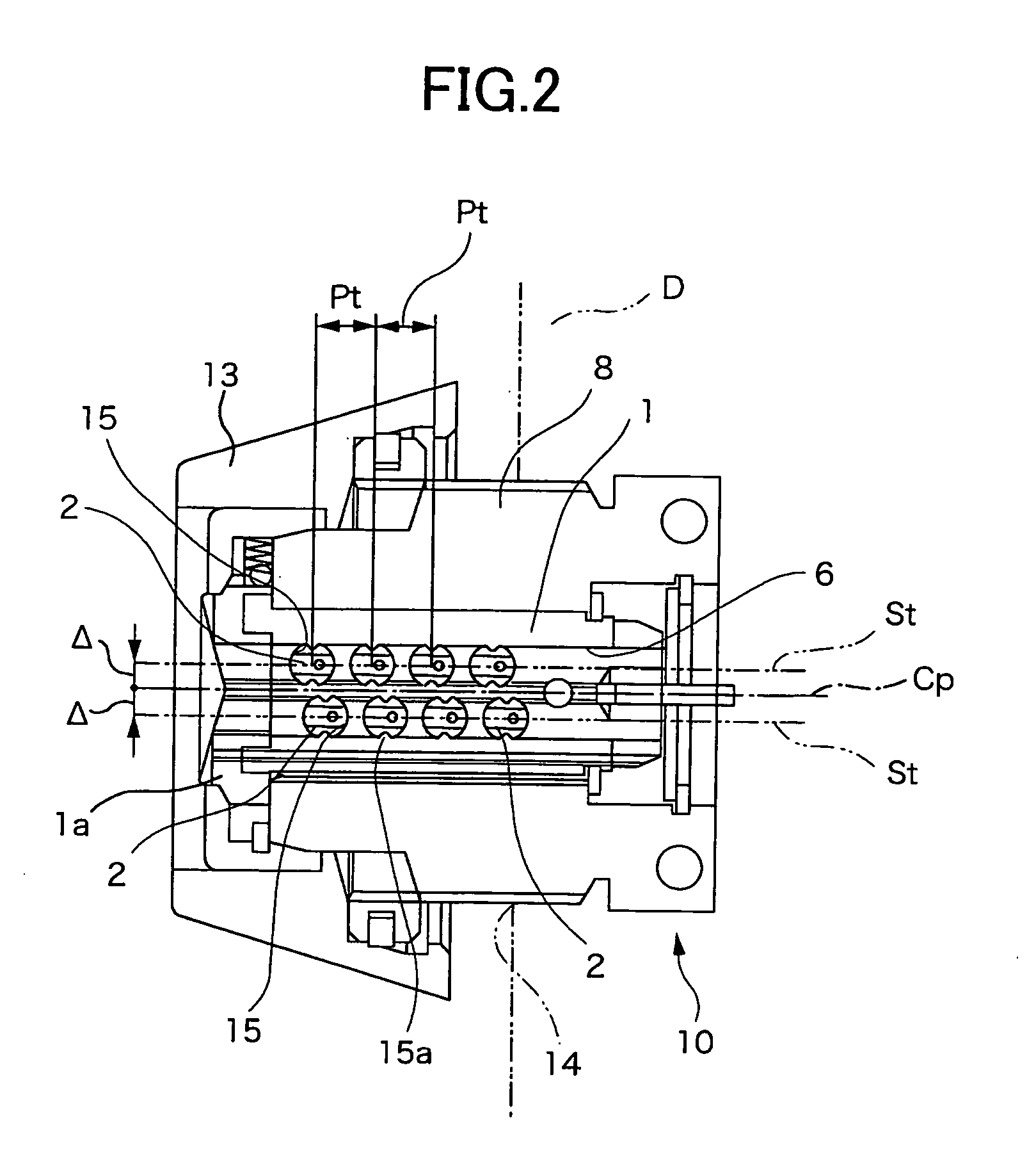 Cylinder lock device