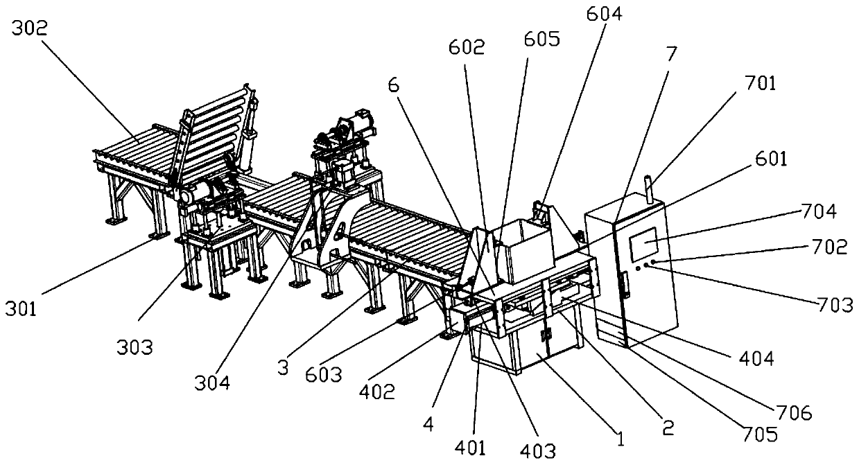 Automatic flanging equipment and working method thereof