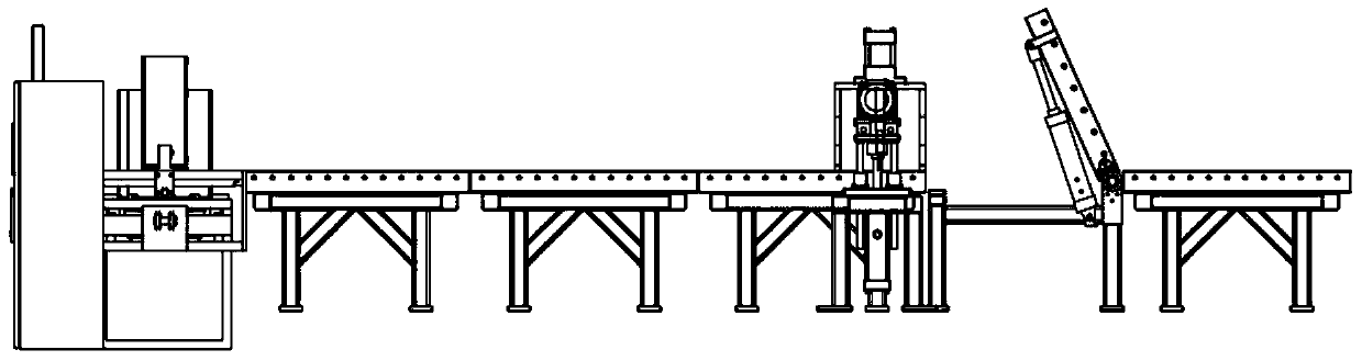 Automatic flanging equipment and working method thereof