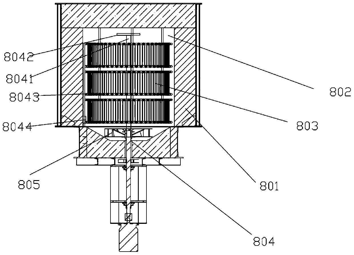 Automatic flanging equipment and working method thereof