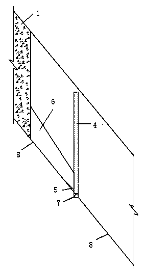 Multi-channel aeration facility with front oblique tail pier