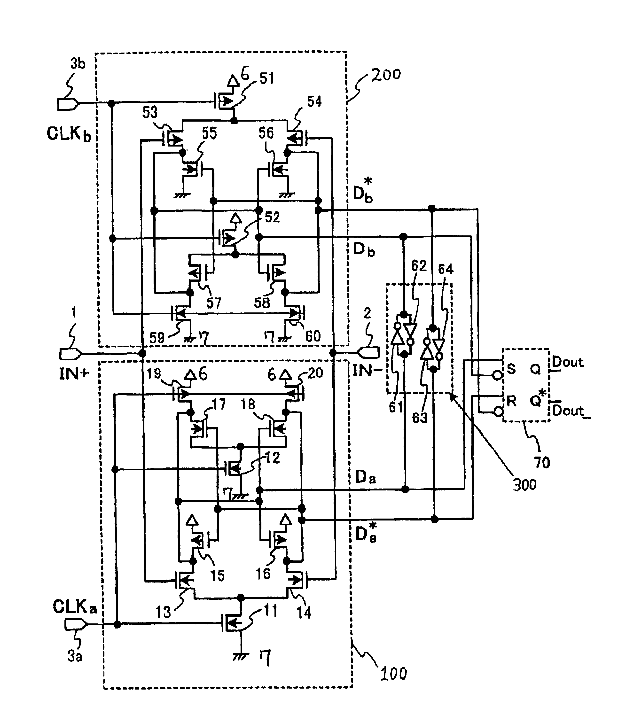 High speed sampling receiver with reduced output impedance