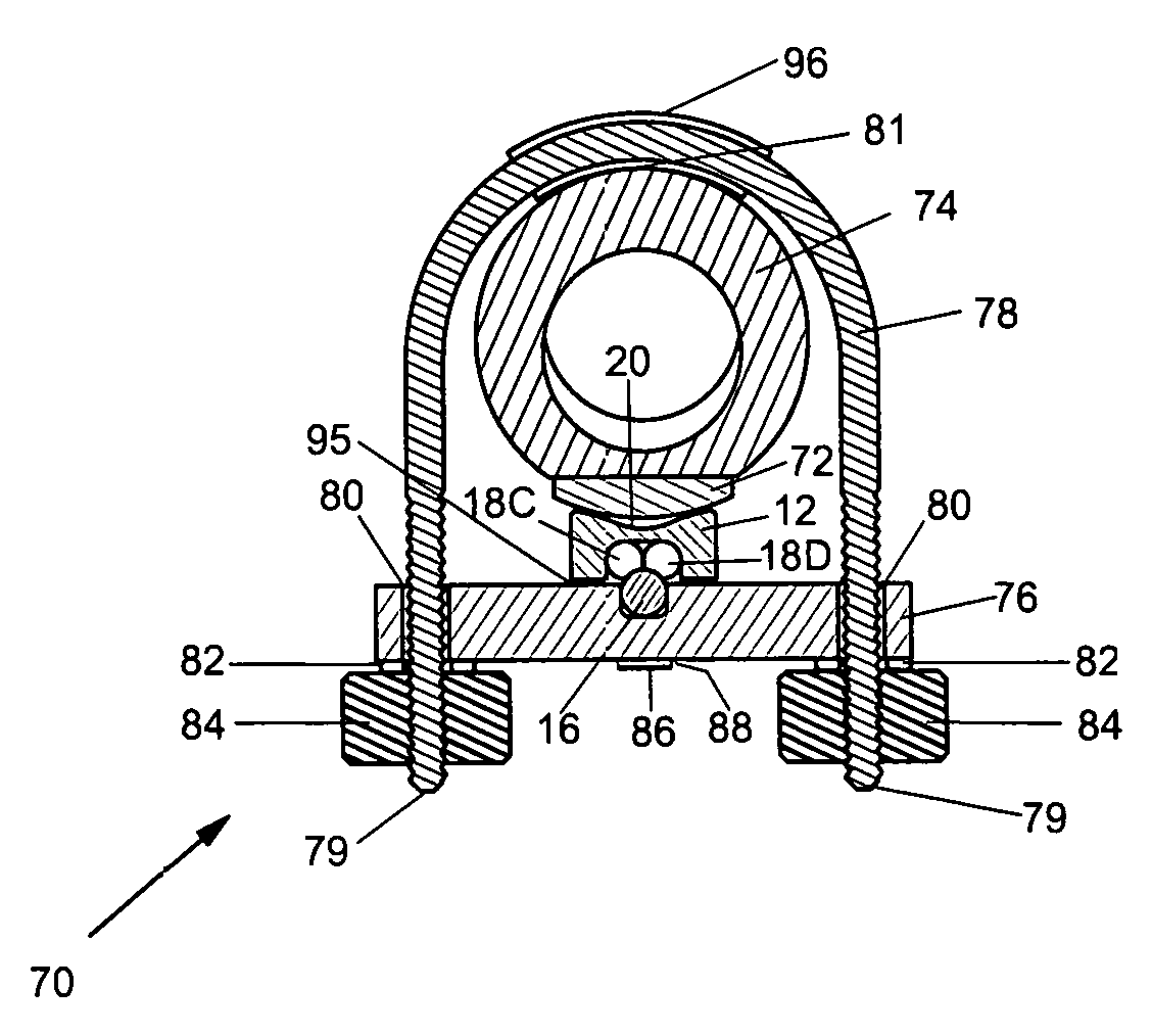 Rotational pivot structure within single reed woodwind ligature system