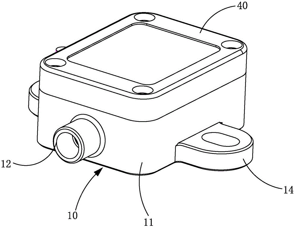 Main and standby type double tire pressure sensor