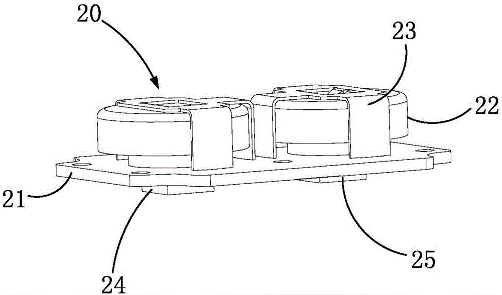 Main and standby type double tire pressure sensor