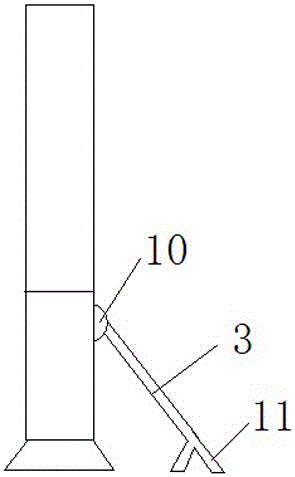 Scaffold capable of conveying materials