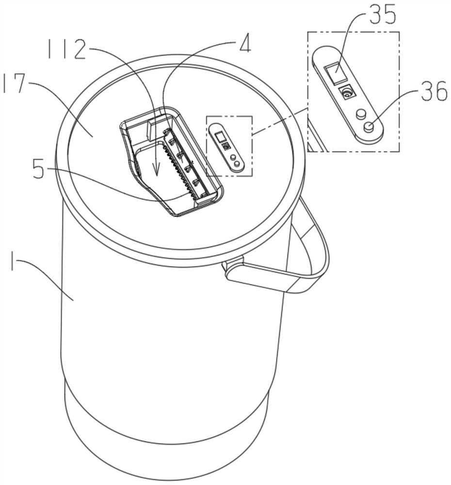 Flat mop cleaning tool and using method thereof