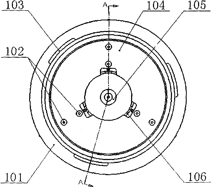 Silicon slice positioning and loading device of chemical mechanical polishing equipment