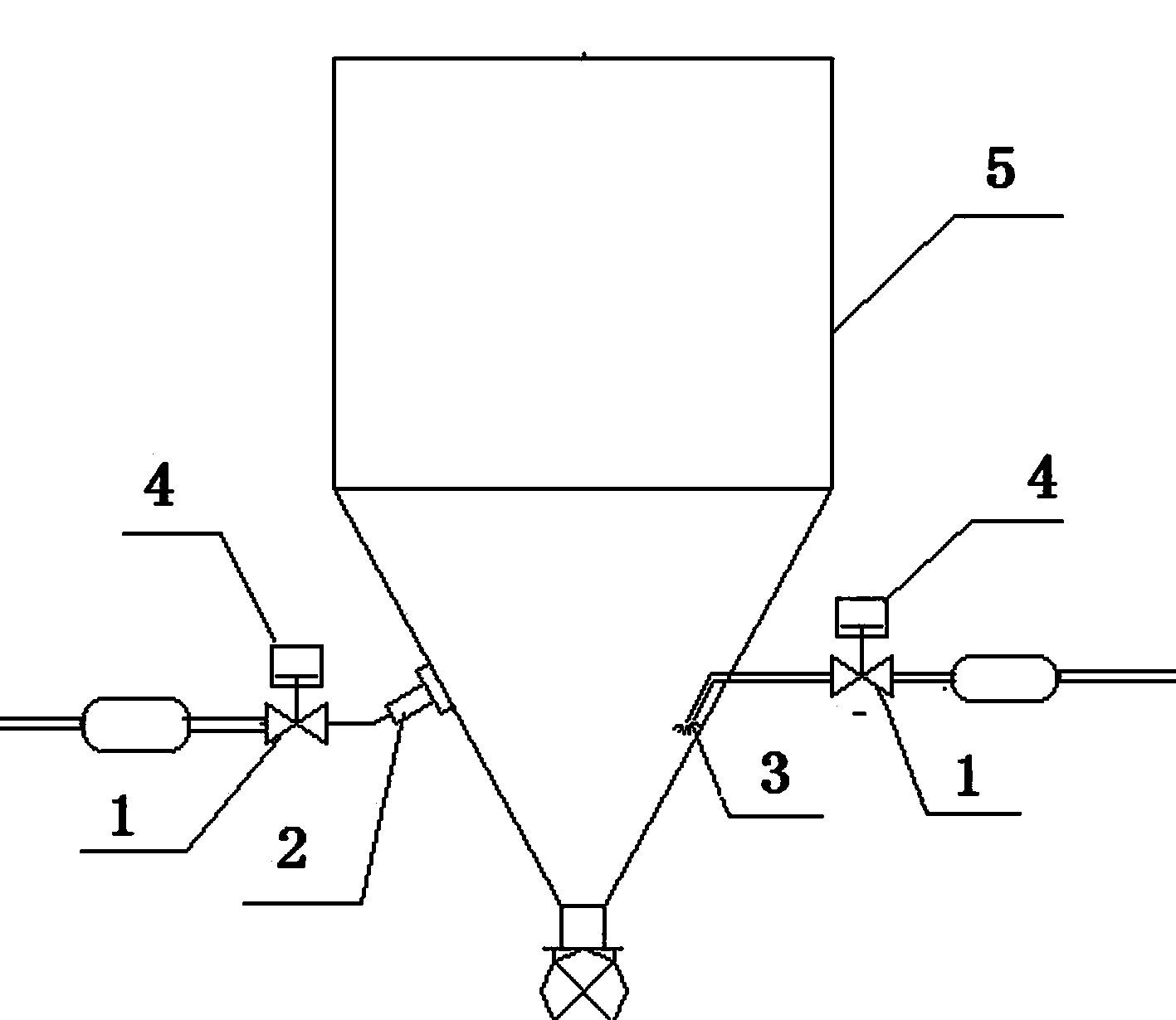 Simple bridge damaging device