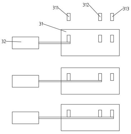 Automatic quantitative packaging device and packaging method thereof