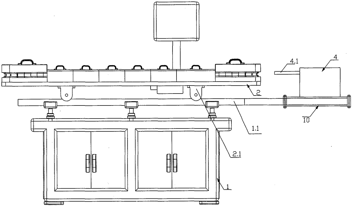 High-precision forming machine for forming medical ultra-thin blow tube