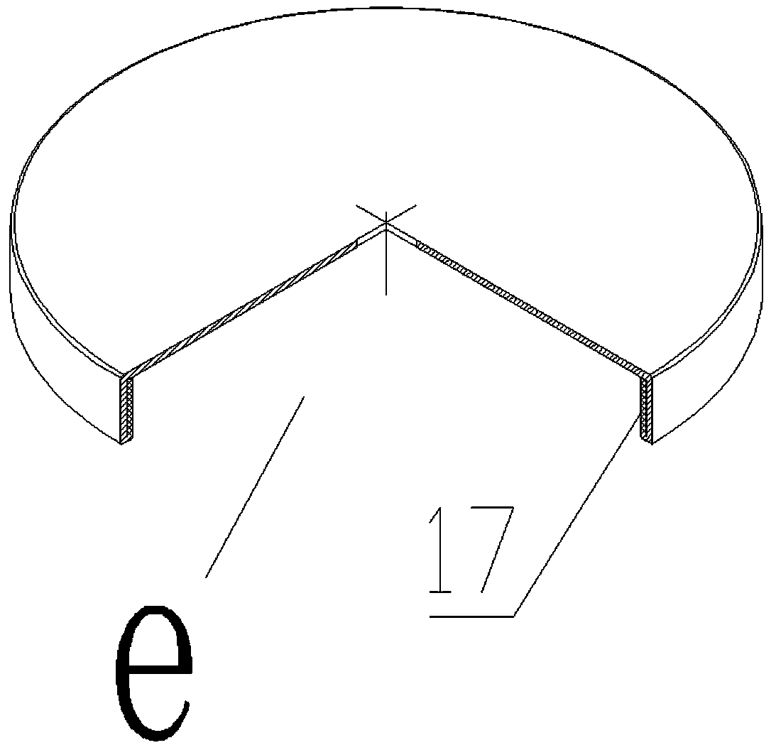 Paper cup cover forming machine station layout structure