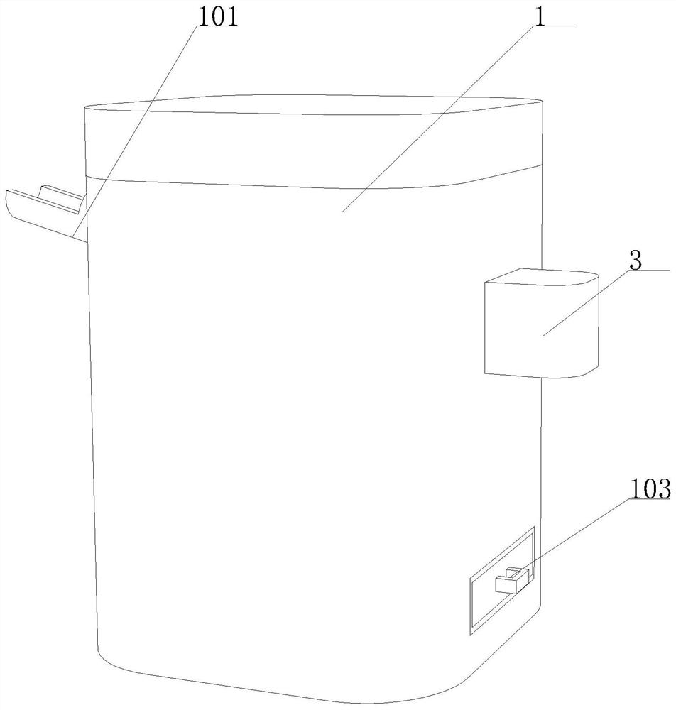 Deburring device for Chinese chestnut processing