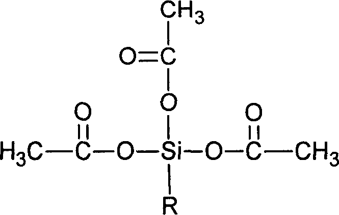 Low cost room temperature silicon sulfide rubber composition