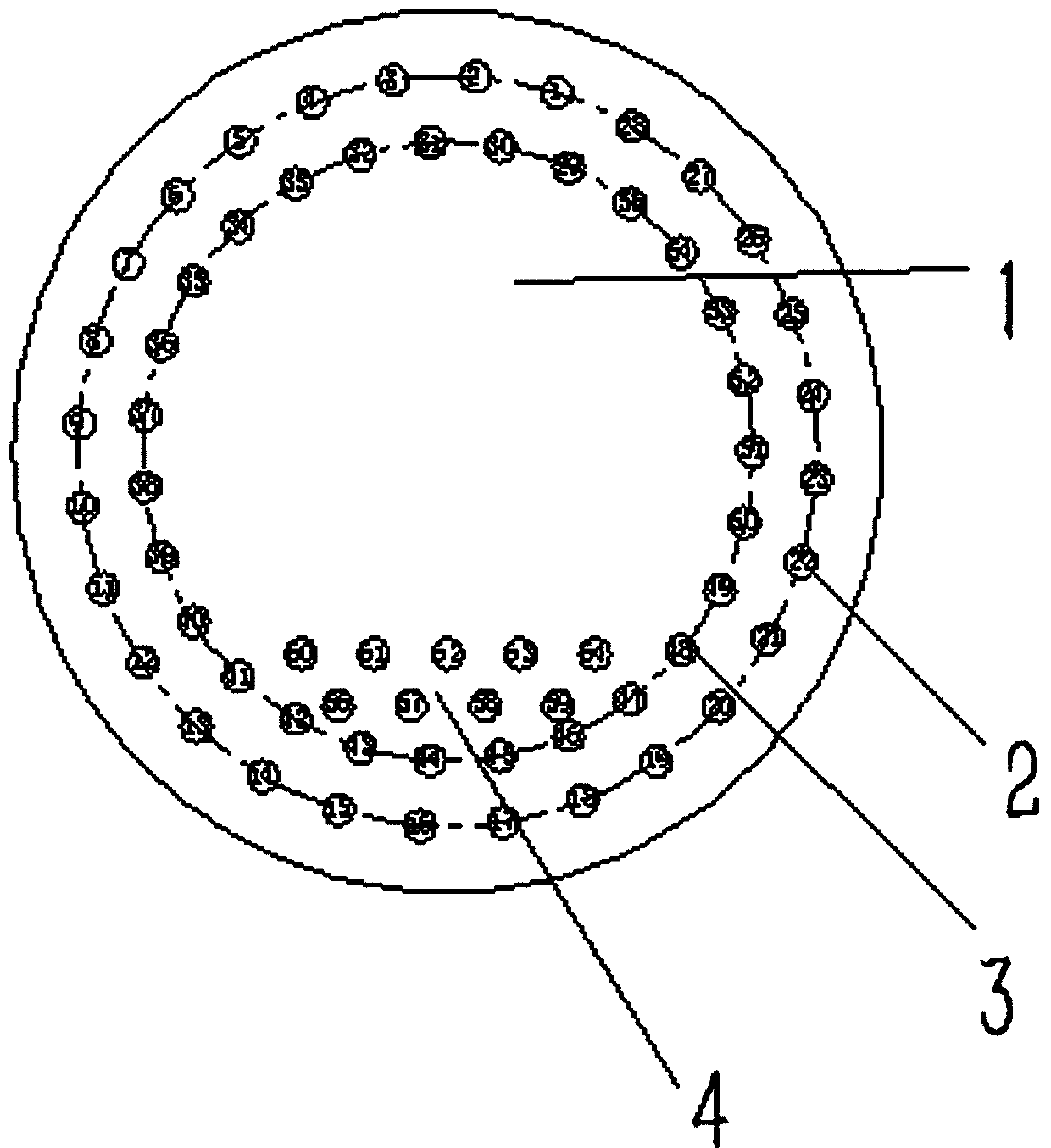 Comprehensive receiving construction method of shield steel sleeve under complex environment