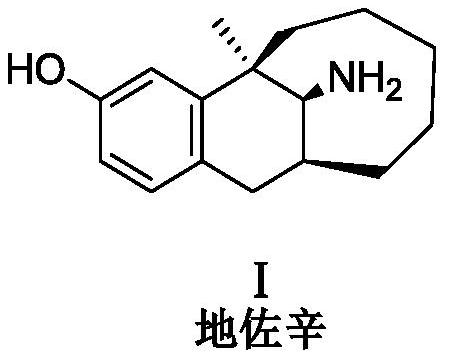 A kind of preparation method of dezocine impurity