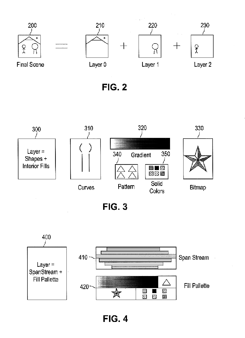 Apparatus and method for acceleration of 2D vector graphics using 3D graphics hardware